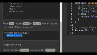Returning Boolean Values from Functions freeCodeCamp Basic Javascript