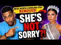 Miss North Carolina USA STRIPPED of Her Crown And She s NOT Sorry