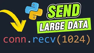 Python Networking Tutorial - Large File Transfer with Real-Time Progress over TCP