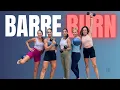 60 MIN Full Body BARRE BURN Workout Sculpt Tone