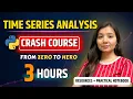Complete Time Series Analysis for Data Science Data Analysis Full Crash Course Statistics