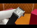 Cartier Tank Series W4TA0016 Small 22x29 5mm Silver Dial Stainless Steel Diamond-Set