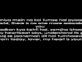 Dil Hai Tumhara - With English Translation \u0026 Lyrics.avi