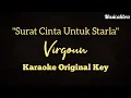 Virgoun - Surat Cinta Untuk Starla (karaoke version no vocal - original key)