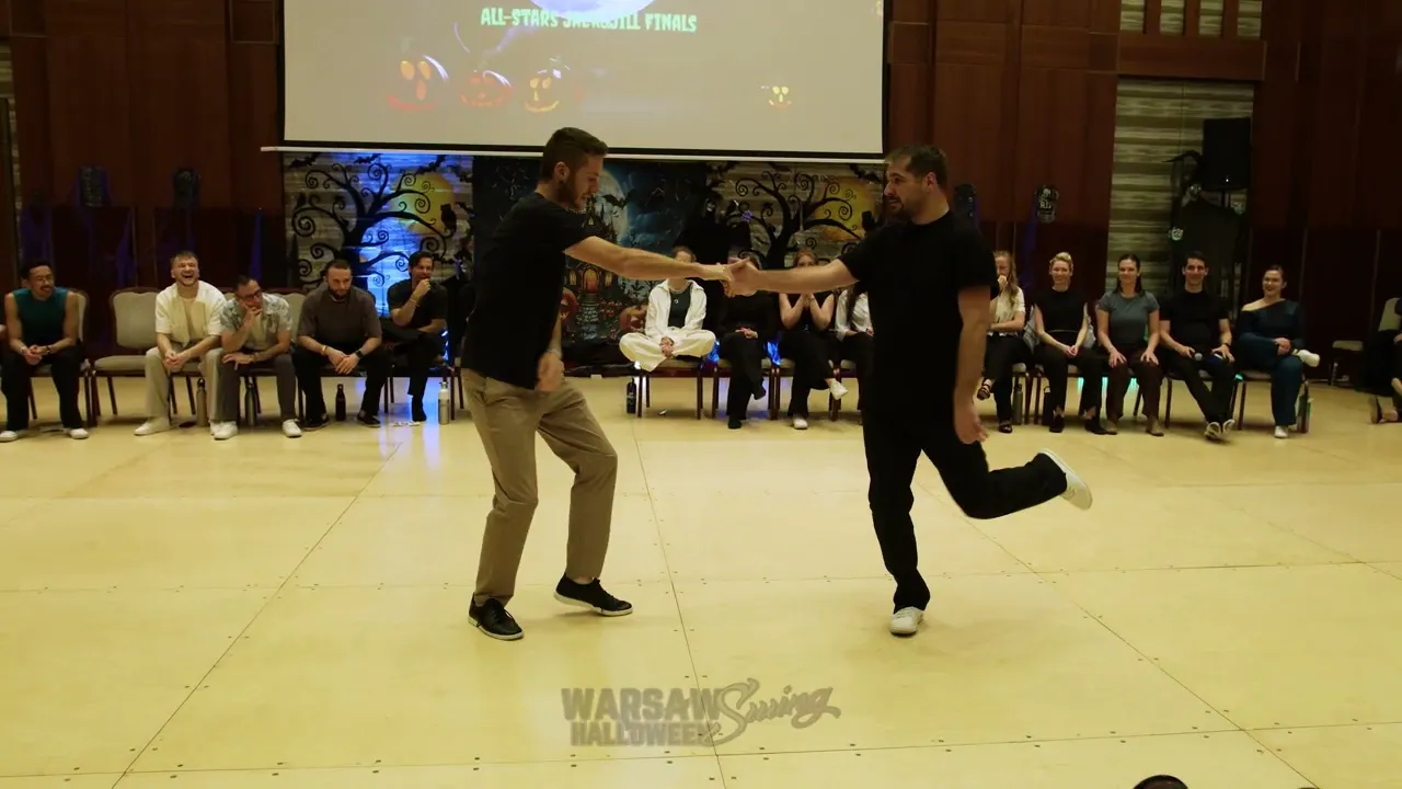 Maxence Esparcieux & Ludovic Pelegrin - 4th place All-Stars Jack&Jill - Warsaw Halloween Swing 2025