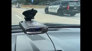 Escort Max 360c Radar Detector Review Avoid Speeding Tickets - Actual Demonstration