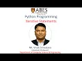 Iterative Statements Python Programming ABES Engineering College Ghaziabad