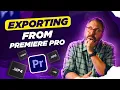 How to Export in Premiere Pro Adobe x filmriot