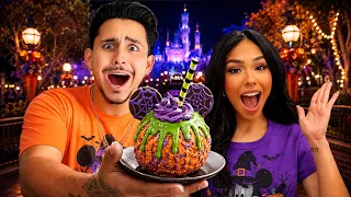 WE ATE EVERY HALLOWEEN DISNEYLAND SNACK..