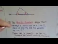 Grade 8 Math 2b Justify the Triangle Sum Theorem