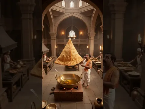 🎬 STORY: शहज़ादे ने माँगा दुनिया का सबसे बड़ा समोसा! 😱