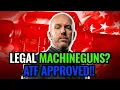 ATF APPROVED form 1 Machine gun Machine guns Protected under 2a