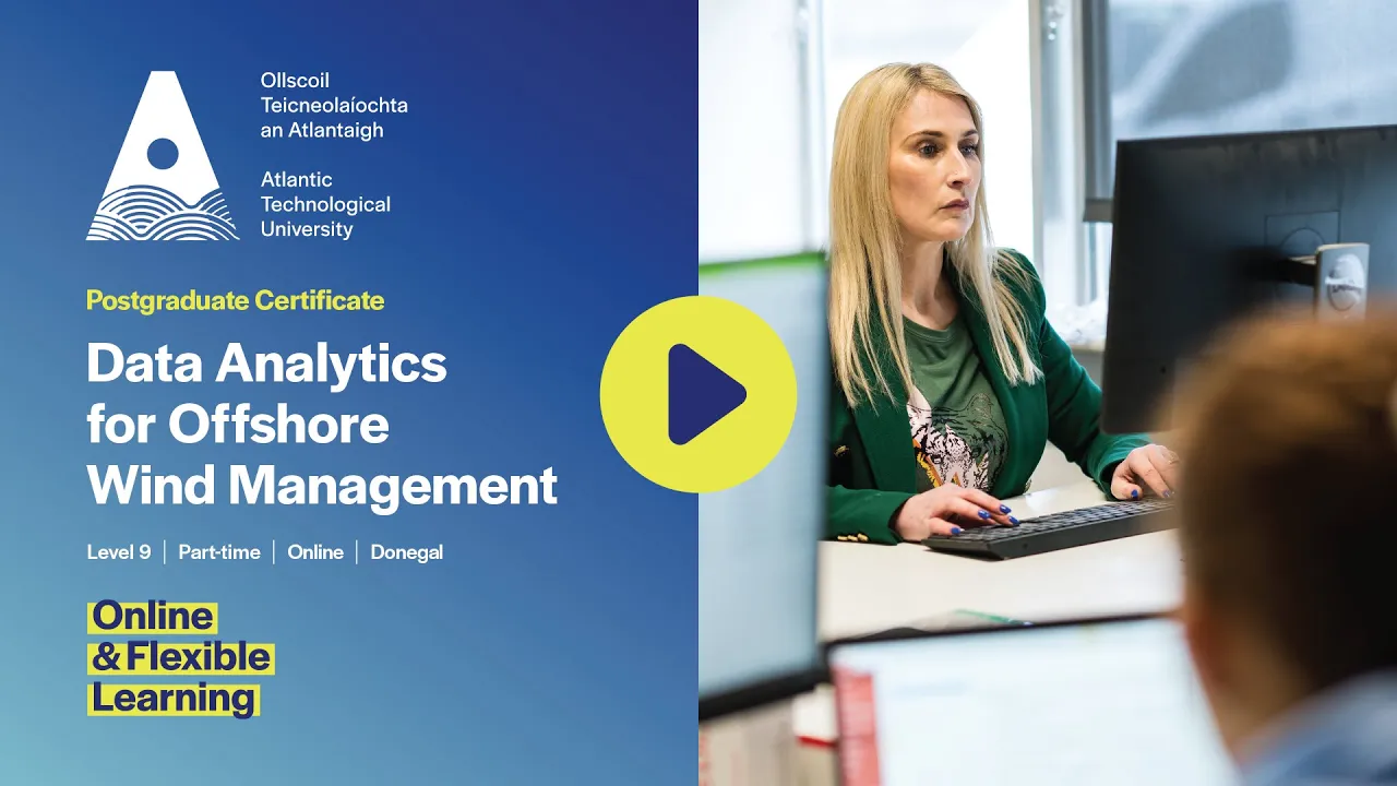 Data Analytics for Offshore Wind Energy Management Course Video