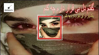 گوش کن لذت ببر گفتم دل بی قرار دارم چه کنم یک یار در این دیارم دارم چه کنم 