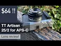 TT Artisan APS-C - how much lens can you expect for just 64