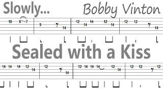 Download Bobby Vinton - Sealed with a Kiss (Slow) / Guitar Solo Tab+BackingTrack MP3