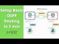 Setup Basic OSPF Routing on Juniper in 2 Minutes