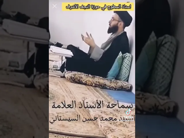 ⁣حفيد السيد المرجع الاعلى