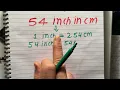 54 inch to Centimetres Cm in feet inch feet in cm in Hindi In Hindi