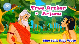 Download True Archer Arjuna | Moral Stories for kids | Ch - 05 | Moral Value  - 4 | Blue Bells Kids Video MP3