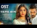 Download Lagu Tere bin Ost Full(LYRICS) Song [Female Version ] Nirmal Roy Wahaj Ali, Yumna Zaidi,| SN Lyrics World