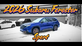 2026 Subaru Forester Sport Sapphire Blue Pearl 26FR8136
