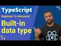 typescript bangla tutorial 4 built in data type