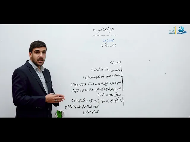 ⁣فوائد نحوية : المعارف اجمالا
