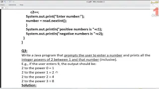 TM105 Chapter 5 While Loop Revision