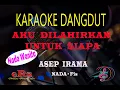 Lagu Karaoke Aku Dilahirkan Untuk Siapa Nada Wanita - Asep Irama (Karaoke Dangdut Tanpa Vocal)