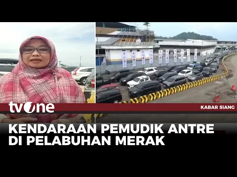 Antrean Panjang dan Lama Dialami Pemudik yang Ada di Pelabuhan Merak