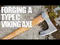 FORGING A TYPE C VIKING AXE
