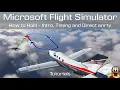 How to fly a Holding Pattern Direct Entry Timing Wind Microsoft Flight Simulator Tutorials