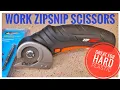 WORX ZipSnip Cordless Electric Scissors Review Cut Hard Plastics Open Very Easy