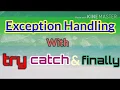 Try Catch and Finally in Java Hindi