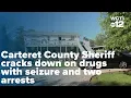 Carteret County Sheriff cracks down on drugs with seizure and two arrests