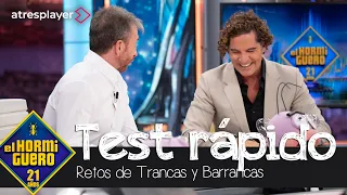De sus trucos estéticos a su helado favorito: David Bisbal desvela sus secretos - El Hormiguero