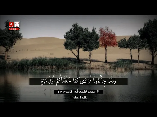 ⁣وَلَقَدْ جِئْتُمُونَا فُرَادَىٰ كَمَا خَلَقْنَاكُمْ أَوَّلَ مَرَّةٍ .. || الشيخ محمد الشحات أنور