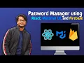 Let s build a Password Manager using React Material UI and Firebase 9