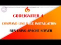 Codeigniter4 Installation Run Codeigniter4 on Xampp Codeigniter4 locale - set