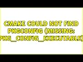 Ubuntu CMAKE Could NOT find PkgConfig missing PKG - CONFIG