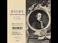 Download Lagu Haydn - Trios For Violin, Cello, \u0026 Piano [Full Album] 1957 MP3