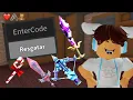 TESTING MM2 KNIFE CODES Did it work - Murder Mystery 2