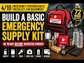 Build a Basic Emergency Supply Kit