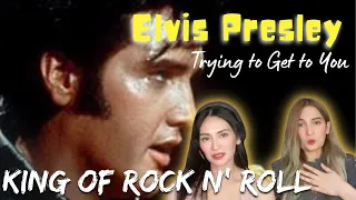 First time reacting to ELVIS PRESLEY | Trying to get to you live! | ????????????