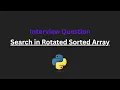 Search in Rotated Sorted Array - Leetcode 33