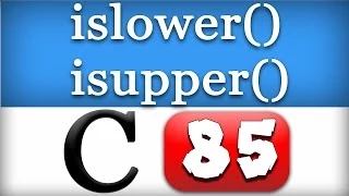 islower isupper Functions in C Programming Lnaguge Tutorial