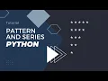 Right Triangles Part-2 Pattern and series Python practice Tutorial