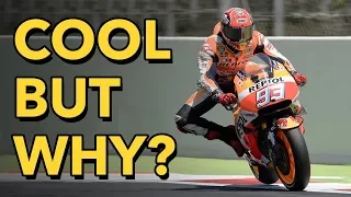 racers cornering in slow motion explained