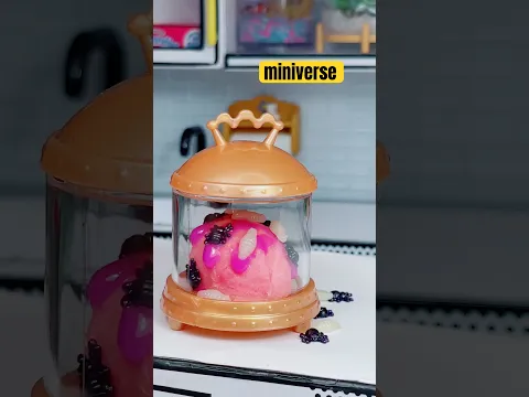 Miniverse Halloween Brain Cake Remix 💜 #miniverse #makeitmini #miniature #shorts